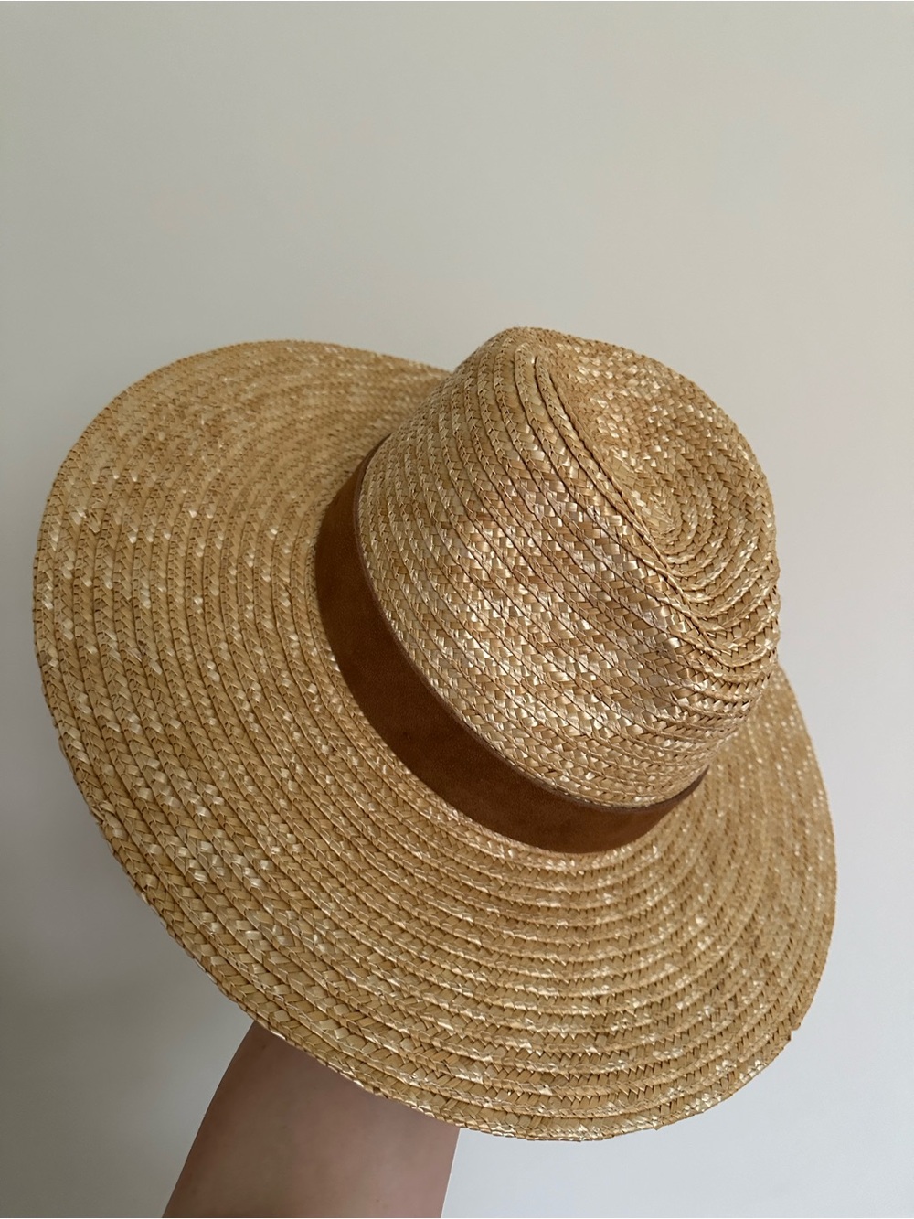 New Gigi Pip Isla 100% Straw Fedora Hat - Picture 7 of 14
